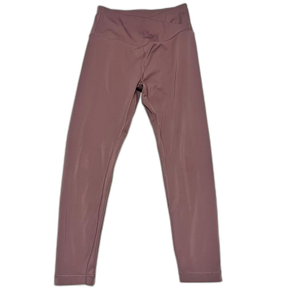 Victoria's Secret Women’s Dusty Pink Mauve Crossover Leggings Med Sz 10/170/72A